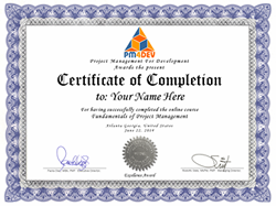 PM4DEV: Certificate Program